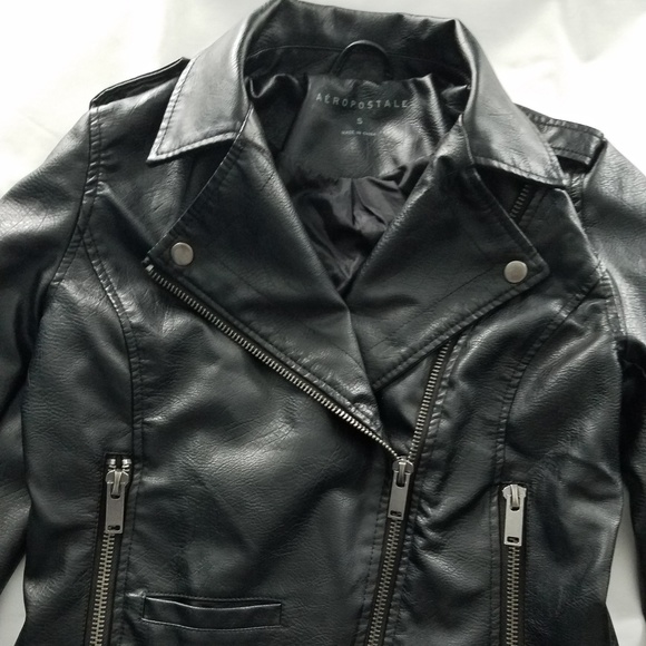 Faux Leather Jacket - Picture 3 of 3